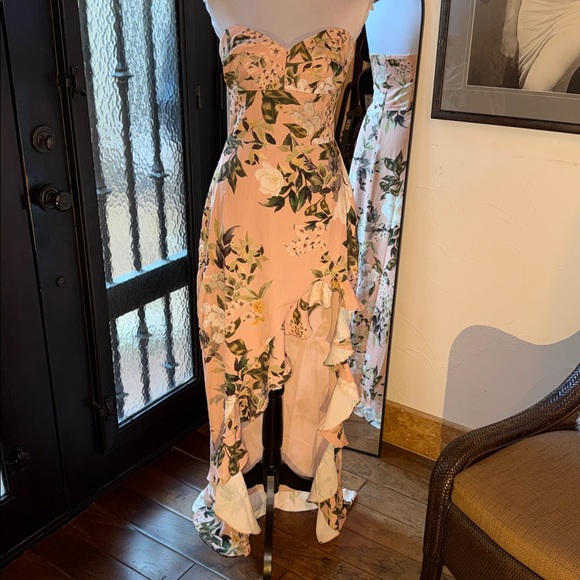 Amanda Uprichard X REVOLVE Eden Gown in Juniper Floral SMALL NWT $301 - Picture 5 of 7